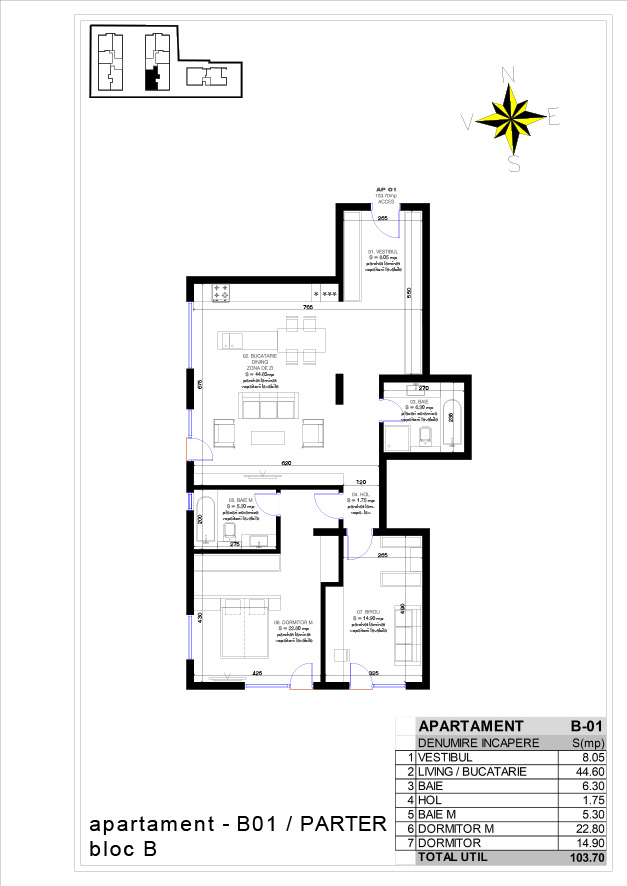 Plan camere