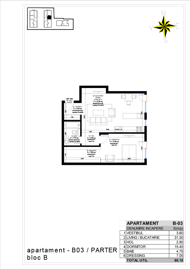 Plan camere