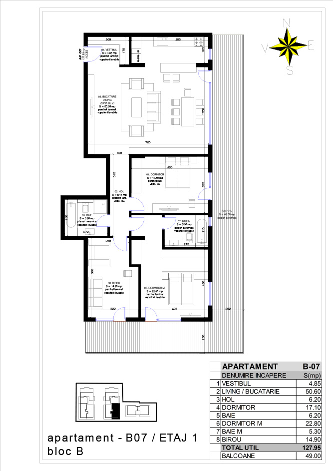 Plan camere