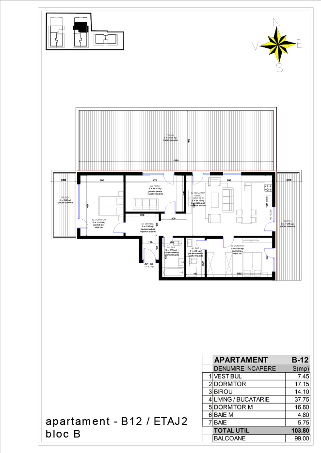 Plan camere