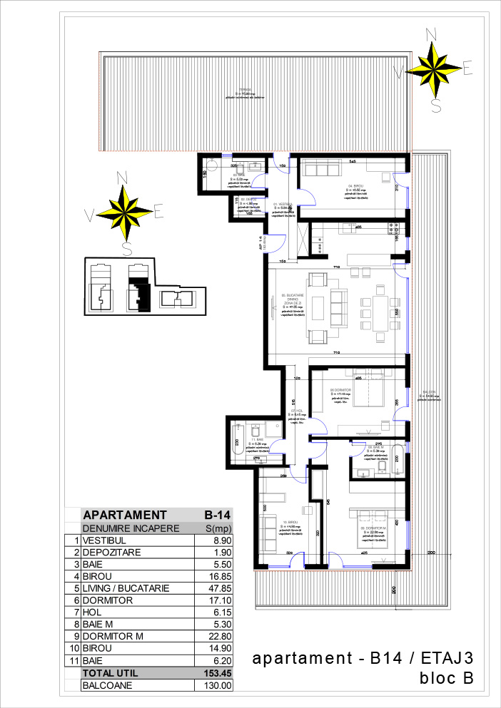 Plan camere